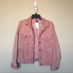 Pink Corduroy Jacket